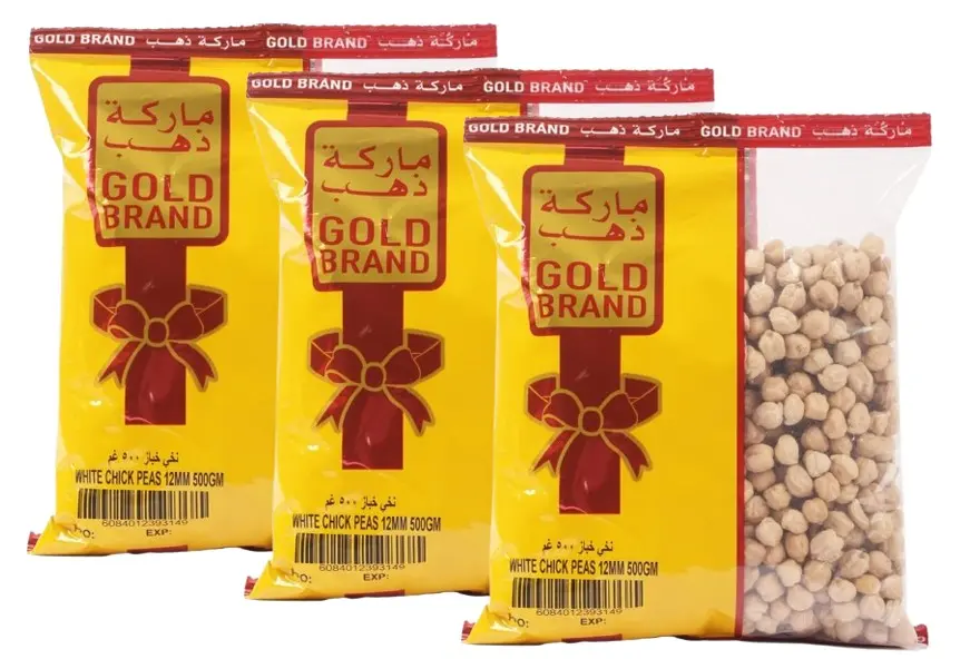 Gold Brand White Chick Peas 12mm 500Gm 2+1Free - view 1