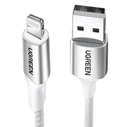 Ugreen Charging Cable USB to Lightning 2 m Silver