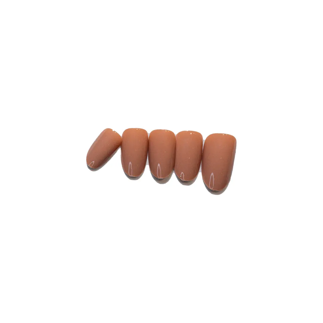 Loca Small Nails Oval Shape Nude N6 - view 3