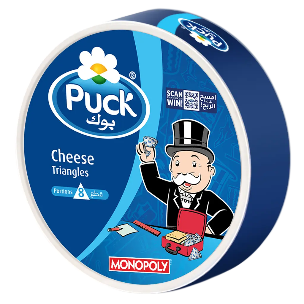 Puck Analogue Cream alternative Cheese Triangles 8 Pieces 120 gr - view 2