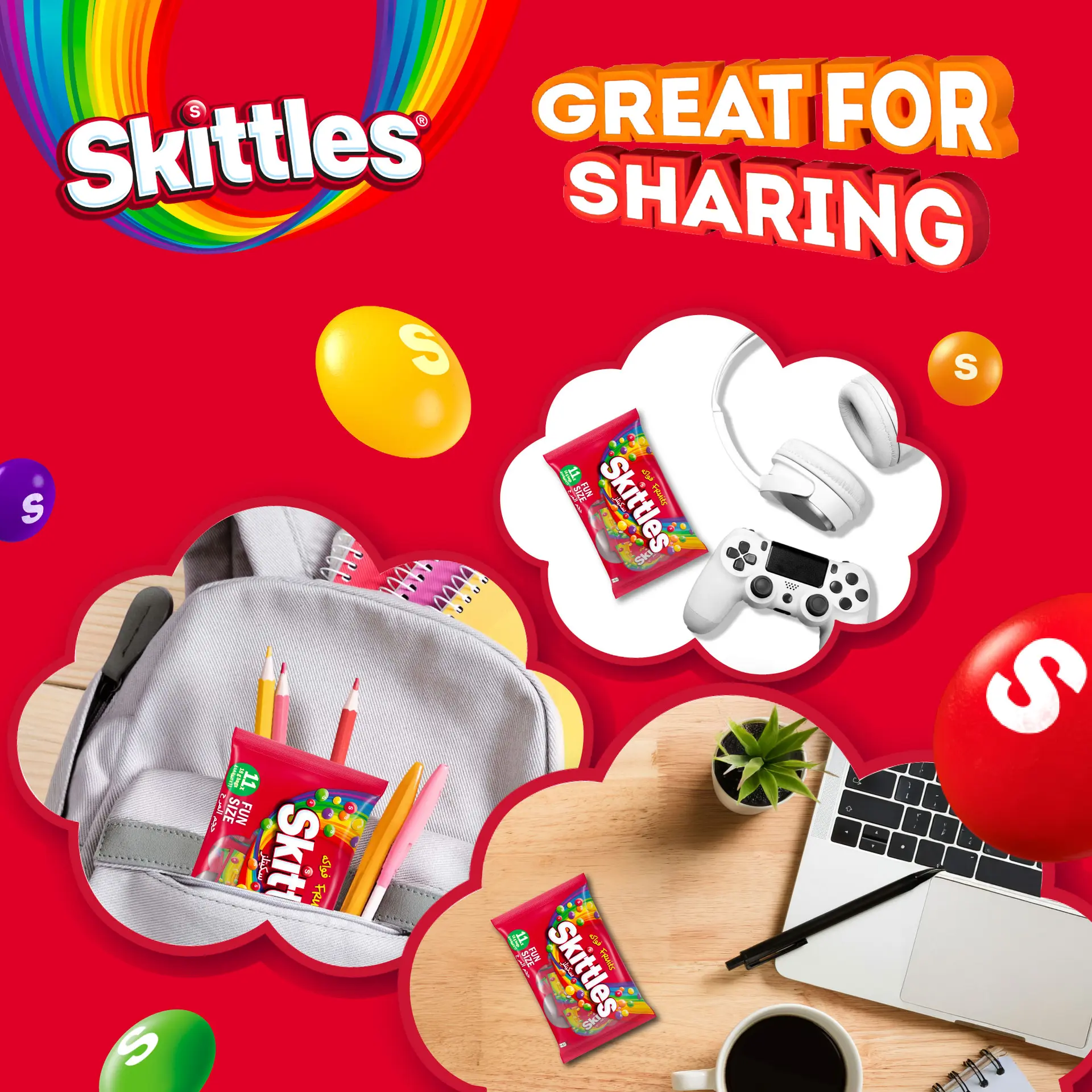 Skittles Fruit Candy 198 gm - view 7