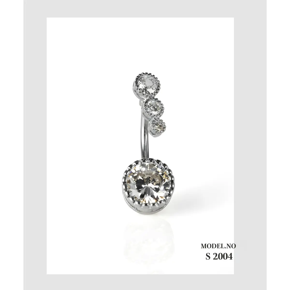 Eve Piercing Silver  S 2004 Belly - view 1
