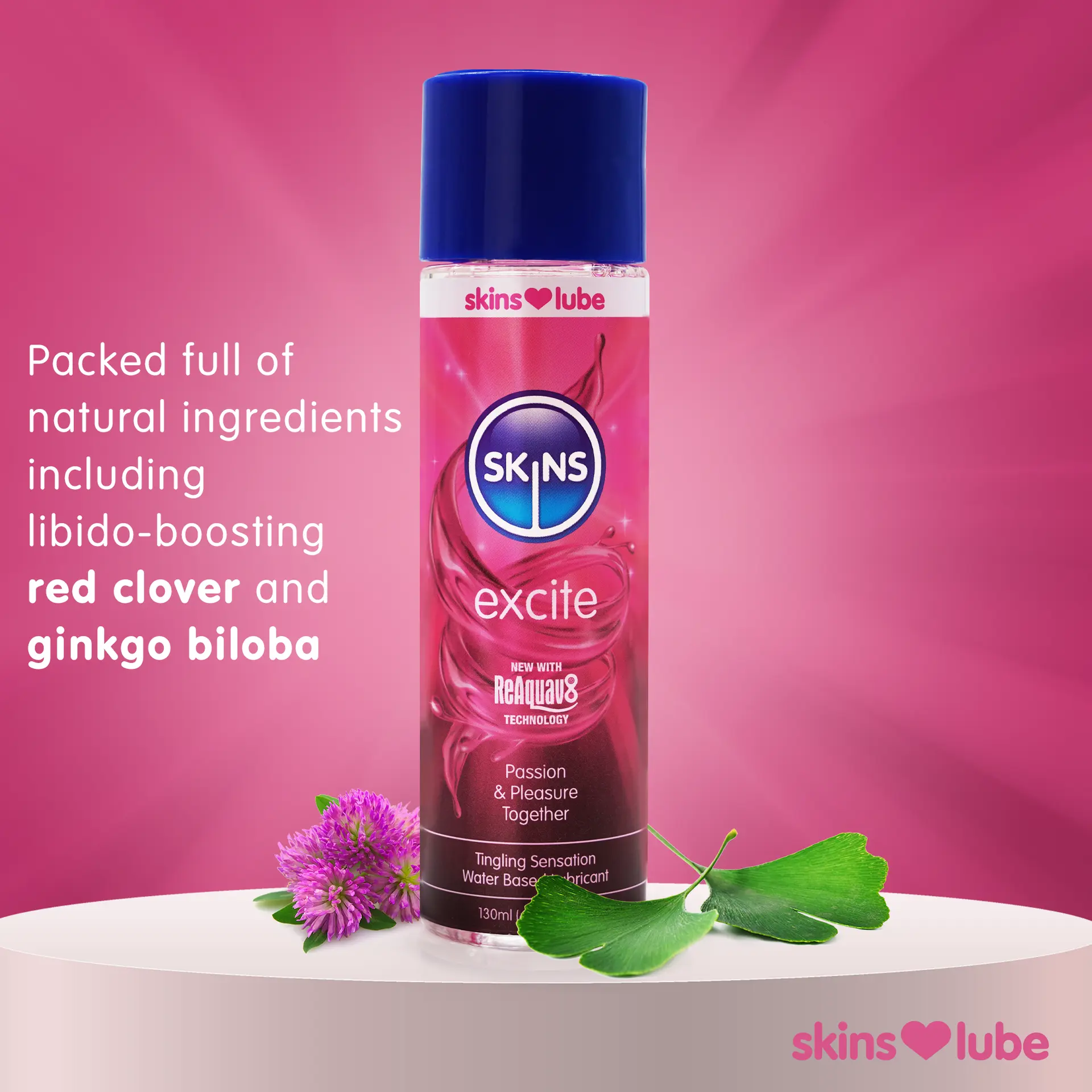 Skins Water Based Lubricants Excite  4.4 Fl. Oz - view 2