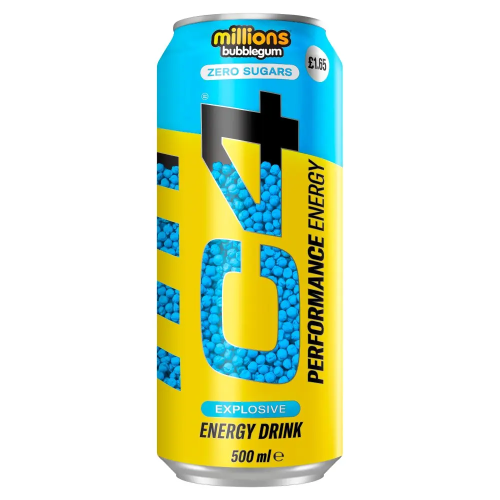 C4 Millions Bubblegum Zero Sugars 500 ml - view 1
