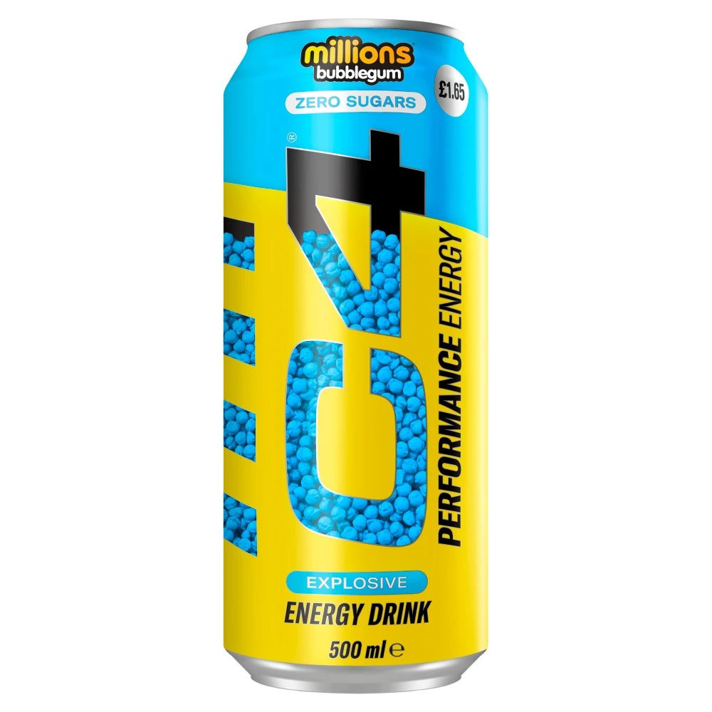 C4 Millions Bubblegum Zero Sugars 500 ml