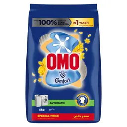 Omo Automatic Laundry Detergent PowderTouch Of Comfort 5 kg