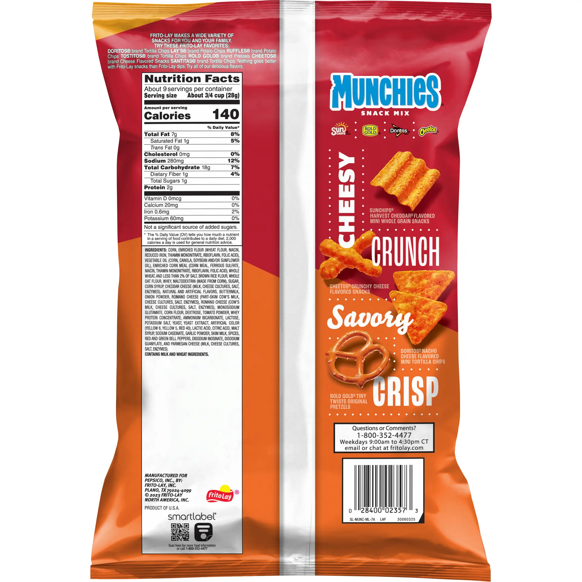 Munchies chips Cheese Fix 262.2 gm - view 2
