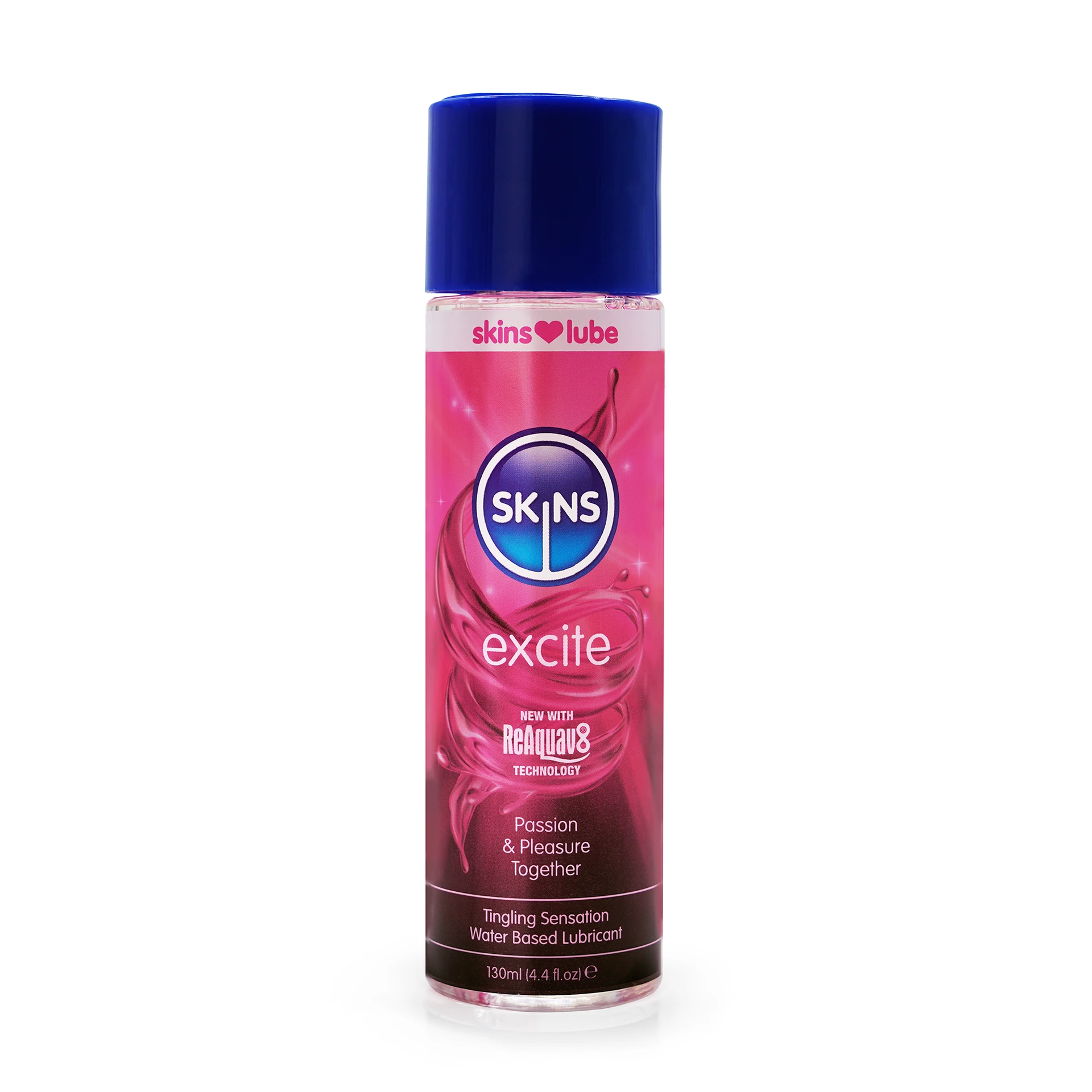 Skins Water Based Lubricants Excite  4.4 Fl. Oz