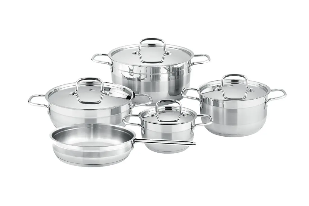 Royal Ford Rockmaz Stainless Steel Cookware 9 Pcs - view 1