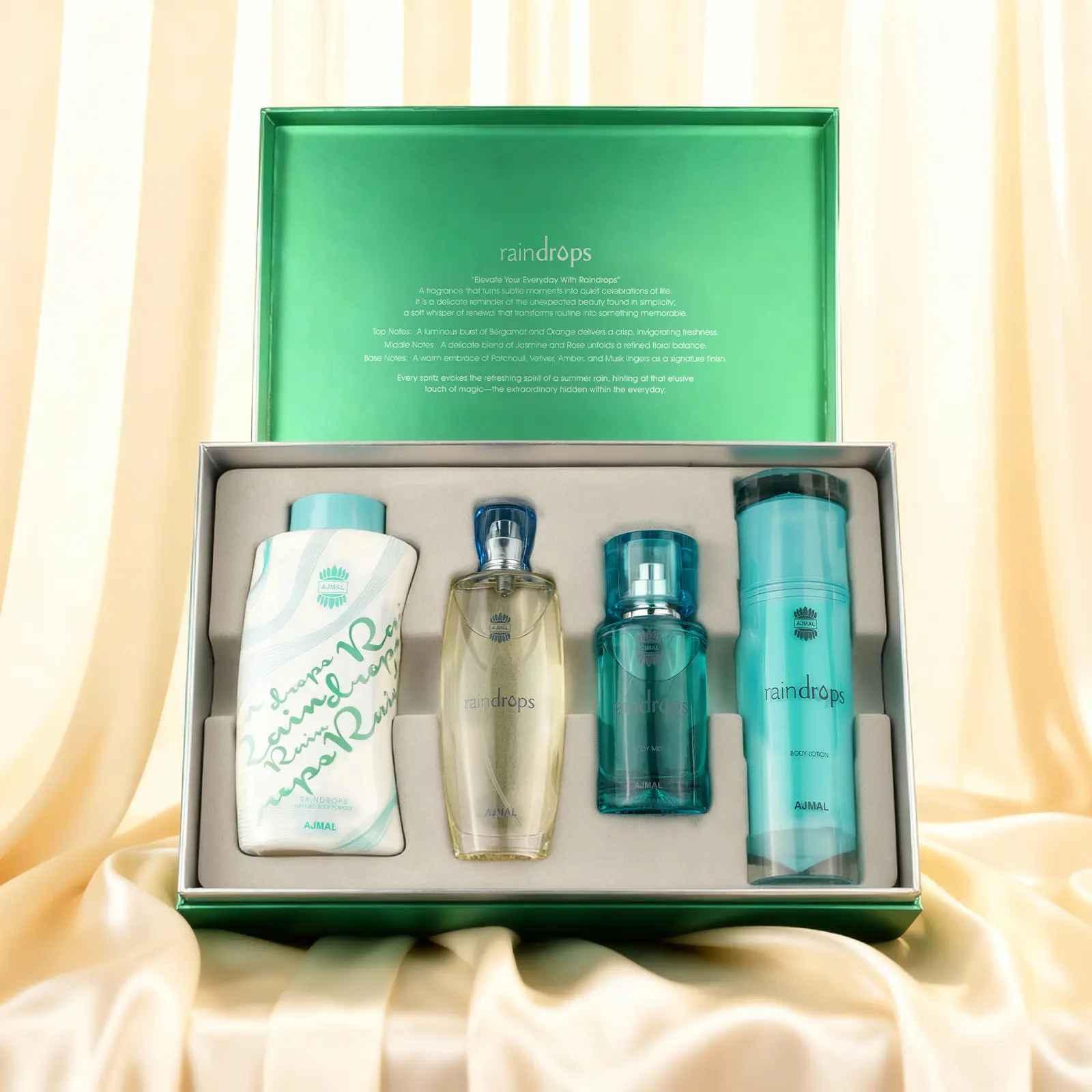 Ajmal Raindrops Gift Set For Women 4 pcs - view 7
