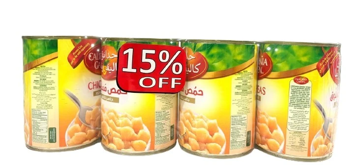 California Garden Chick Peas 400GmX4