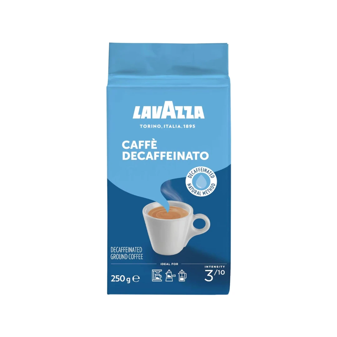 Lavazza Ground Coffee Dek 18M P.A Bag 250 gm