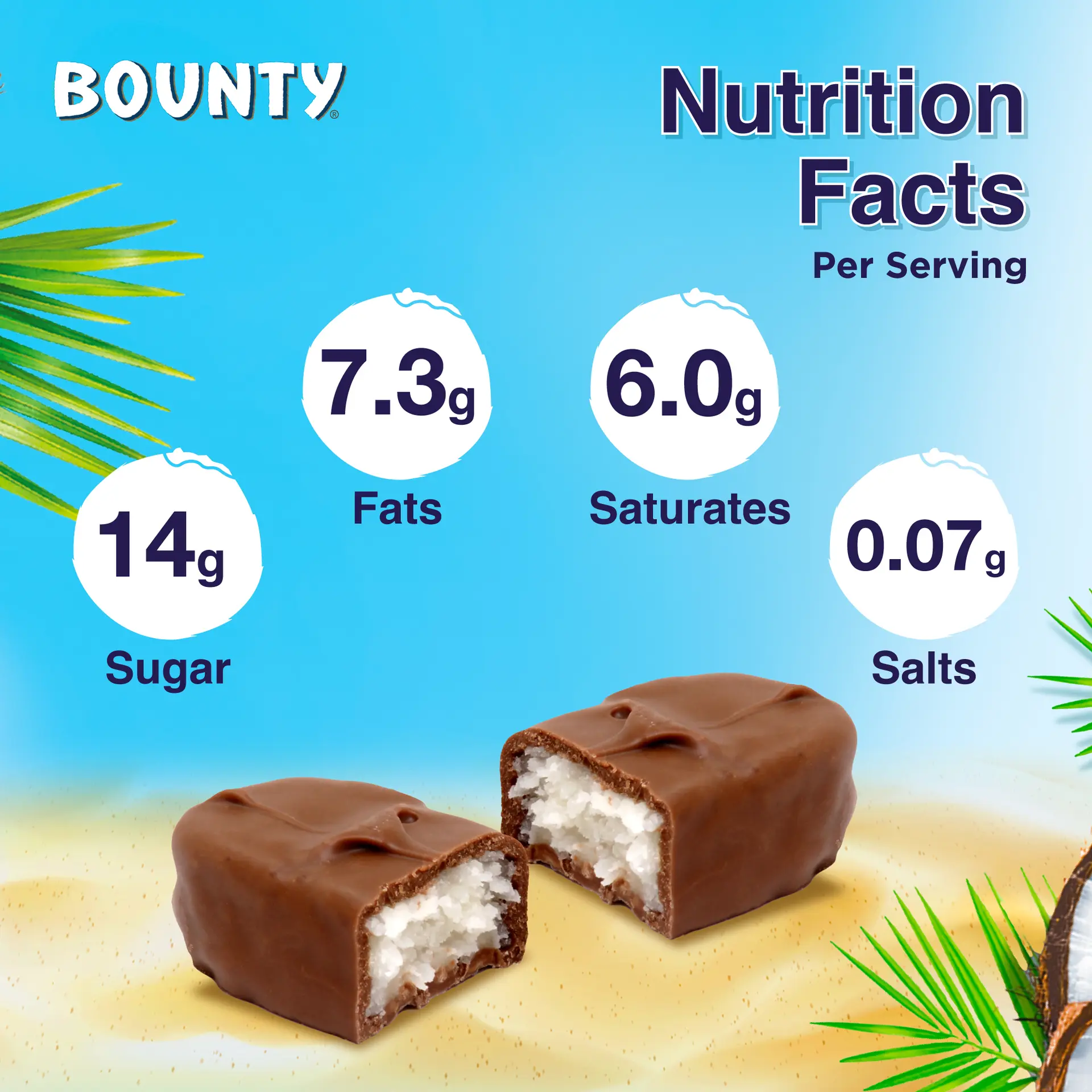 Bounty Chocolate Minis 225 gm - view 4