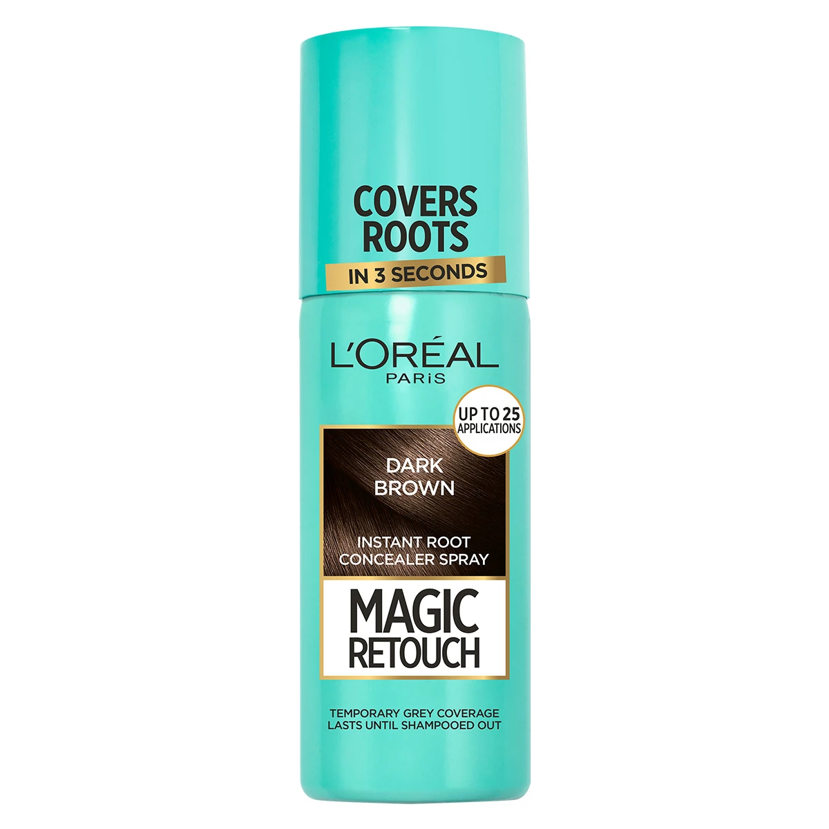 L'Oreal Spray Instant Root Concealer Dark Brown 75 ml