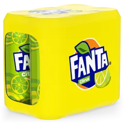 Fanta Soft Drink Citrus 6 pcs 355 ml