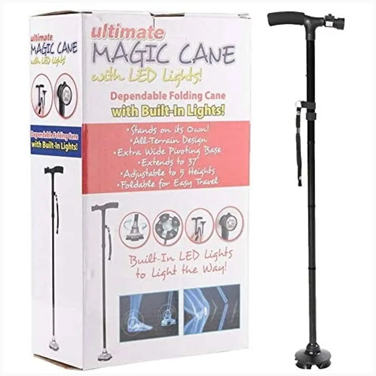 Magic Cane Dependable Folding Cane  - view 5