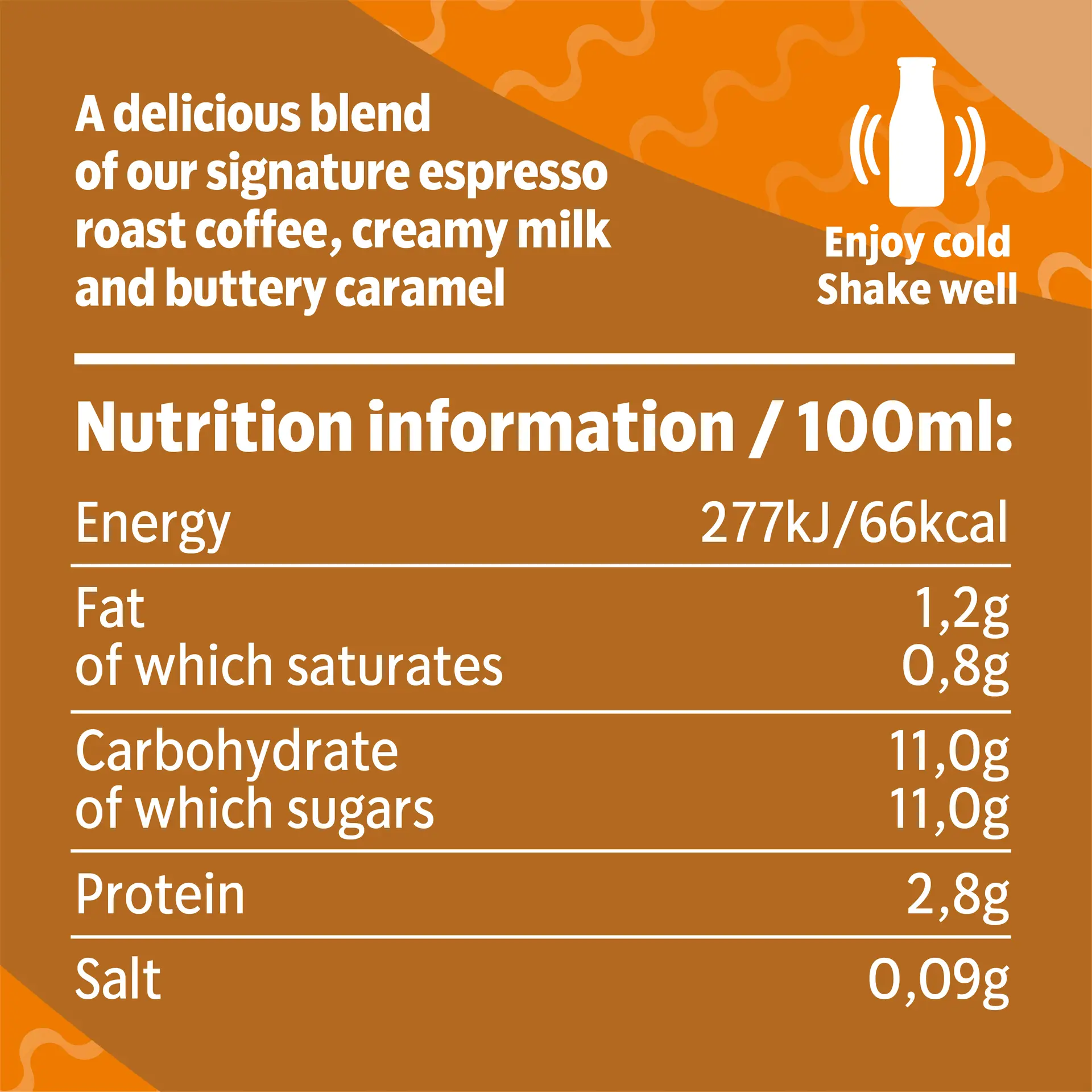 Starbucks Frappuccino Caramel Chocolate Ice Coffee Low Fat 250 ml - view 3
