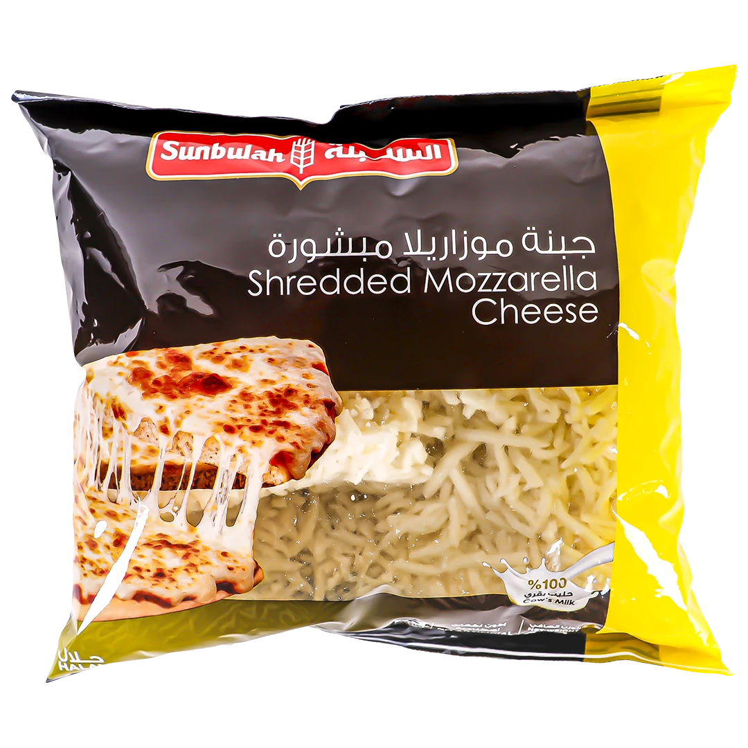 Sunbulah Shredded Mozzarella Cheese 450 gm