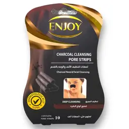 Enjoy Charcoal Nose Strips 10 Pcs