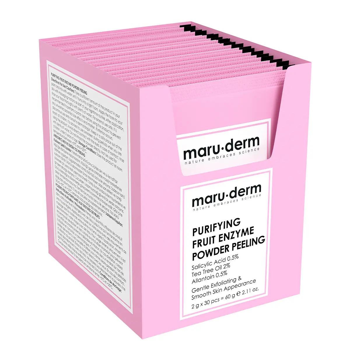 Maruderm Purifying Fruit Enzyme Powder Peeling 60 gm - view 1
