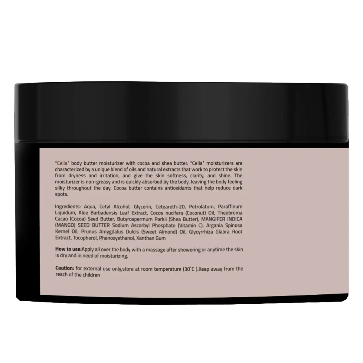 Celia Face and Body Butter With Cacao and Shea Butter 300 gm - view 2