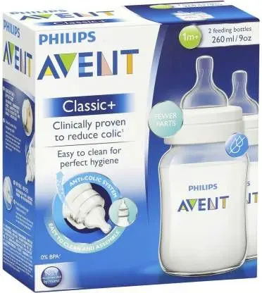 Philips Avent  Response Baby Bottle With AirFree Valve  2 pcs 260ml  - view 5
