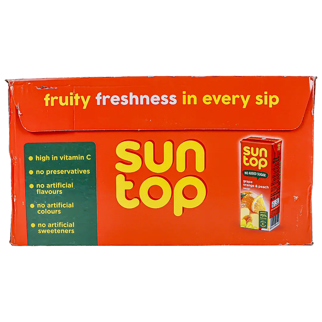 Suntop Nectar Grape & Orange & Peach 18 pcs 180ml - view 3