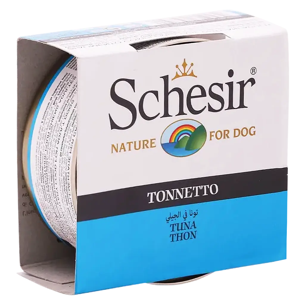 Schesir Dog Tuna Jelly Can 150 gm - view 1