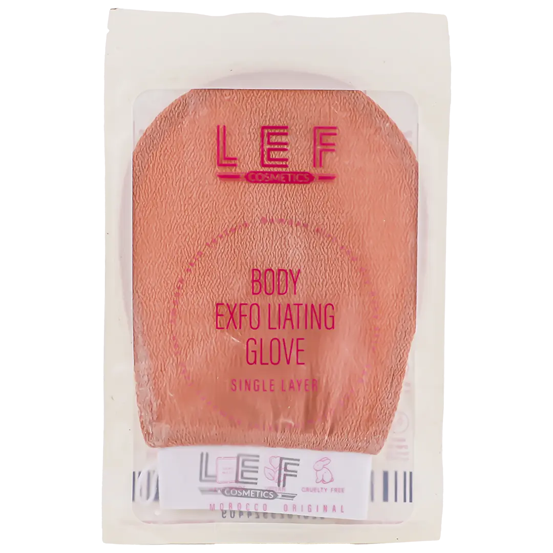 Lef Single Layer Body Exfoliating Glove Morocco Original - view 1