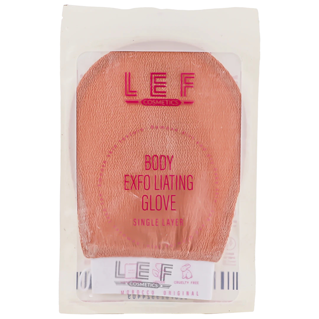 Lef Single Layer Body Exfoliating Glove Morocco Original