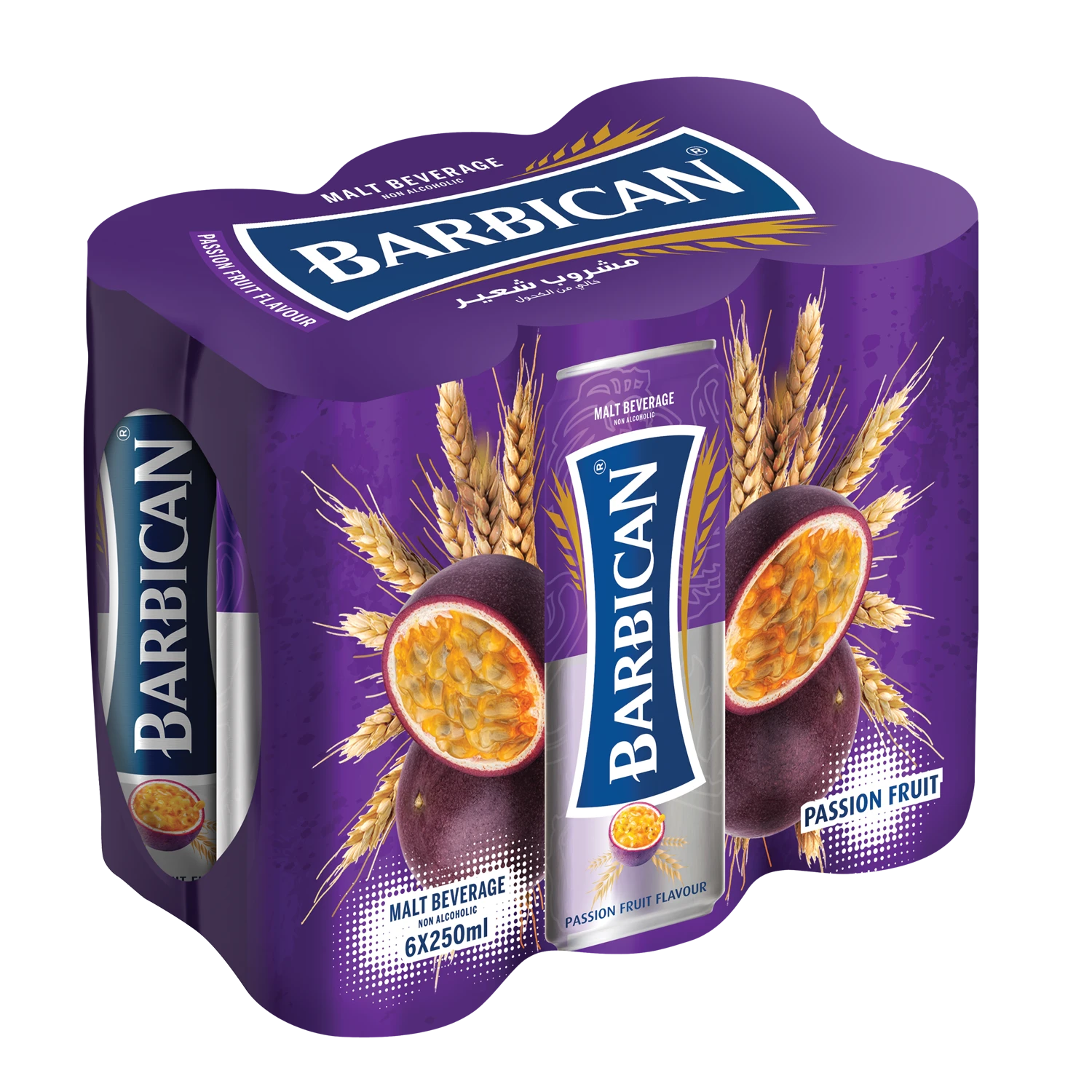 Barbican Malt Drink  Passionfruit Flavoured  6 Pcs  250ml