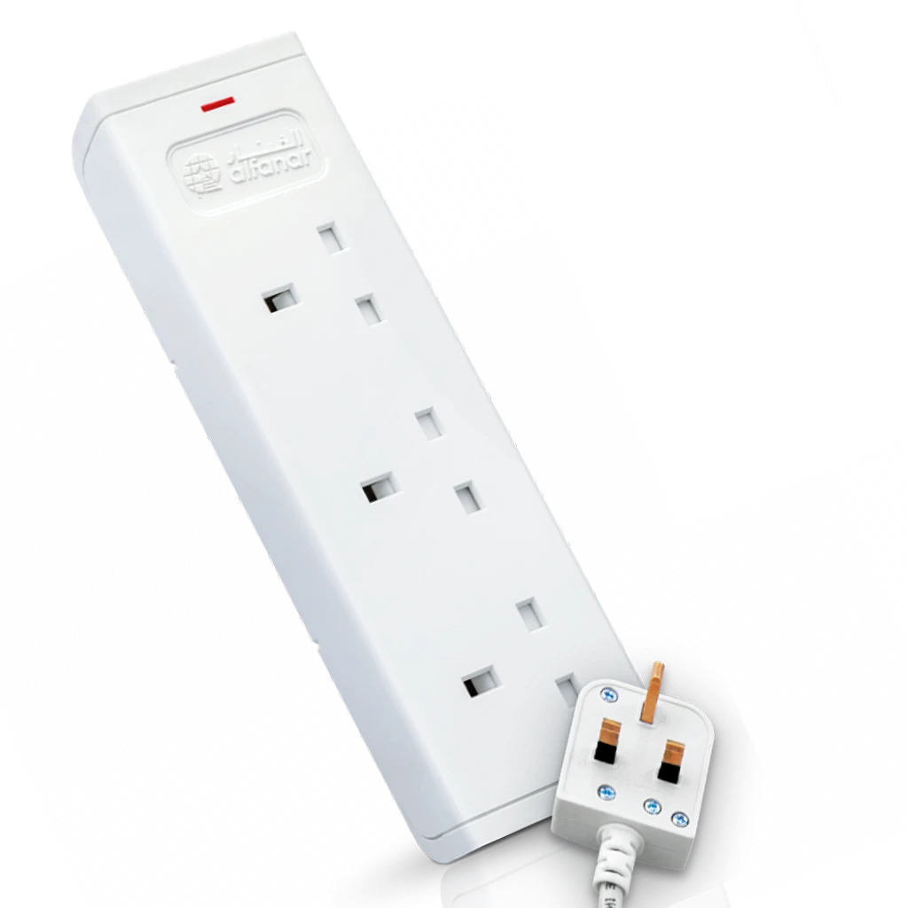 Al Fanar Cord Extension  3 Socket 3m 13A
