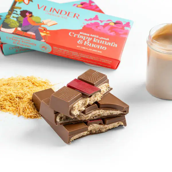 Vlinder Crispy Kunafa & Bueno Chocolate Bar Dubai Trend 240 gm - view 4