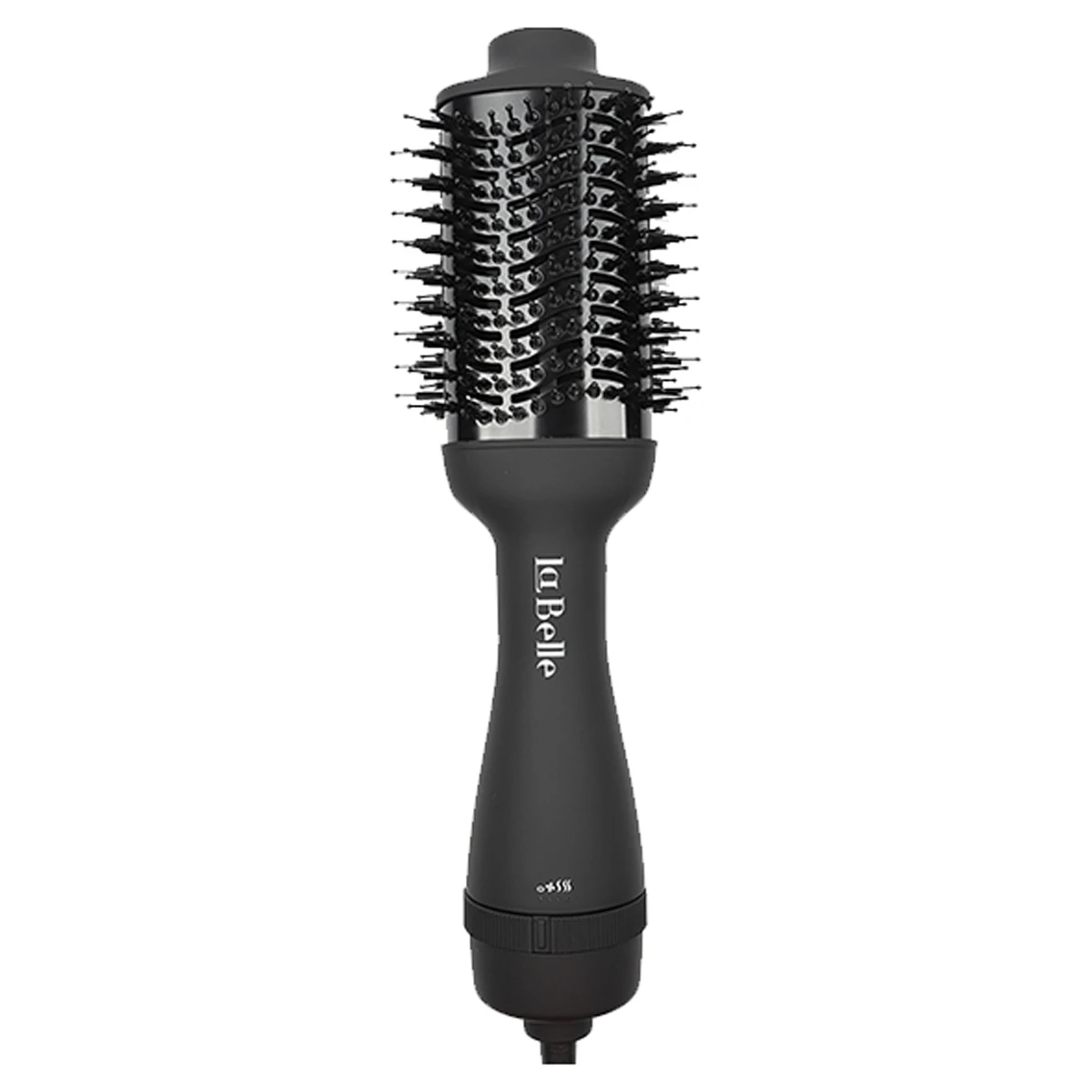 La Belle Round Hair Drying Brush Black