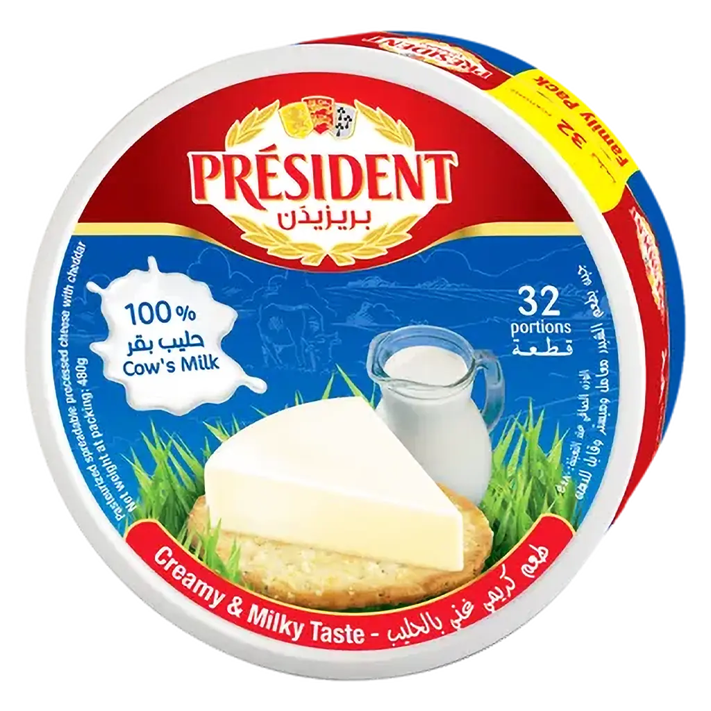 President Triangle Cheese 32 Triangle 480 gm - view 1