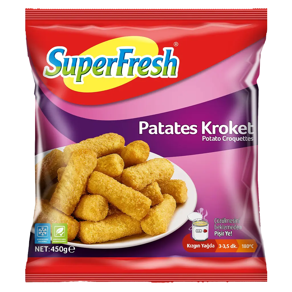 SuperFresh Patates Croquette 450gm - view 1