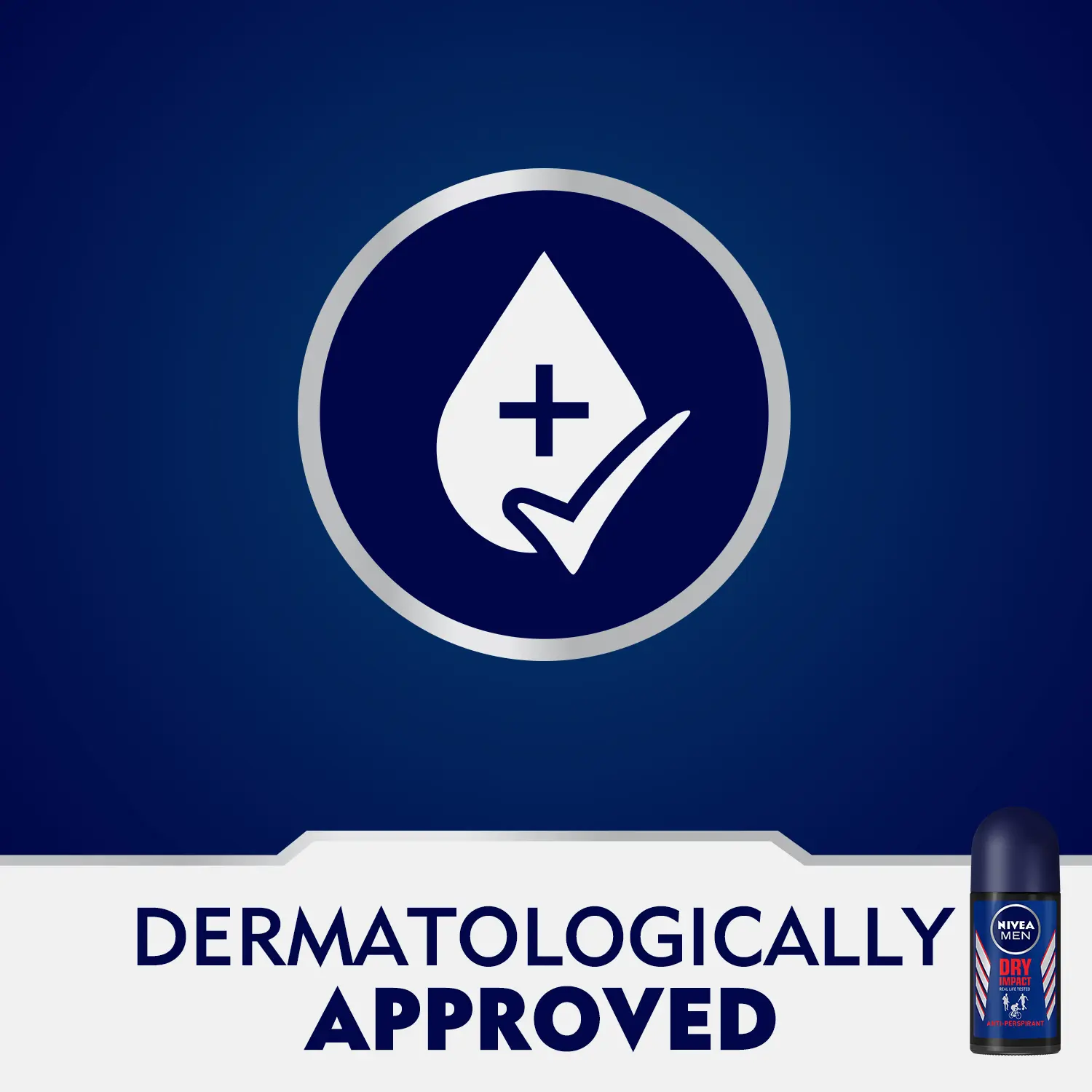 Nivea Deodorant Roll For Men Dry Impact 50 ml - view 4