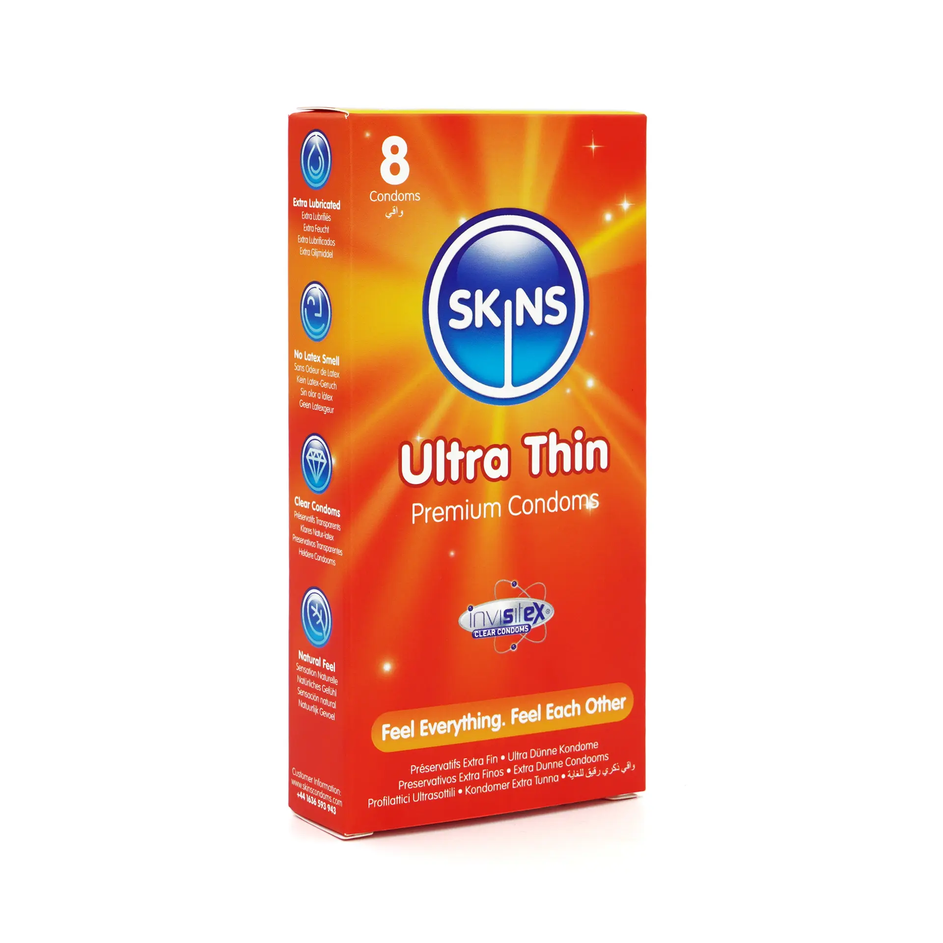 Skins Condom Ultra Thin 8 Pack - view 2