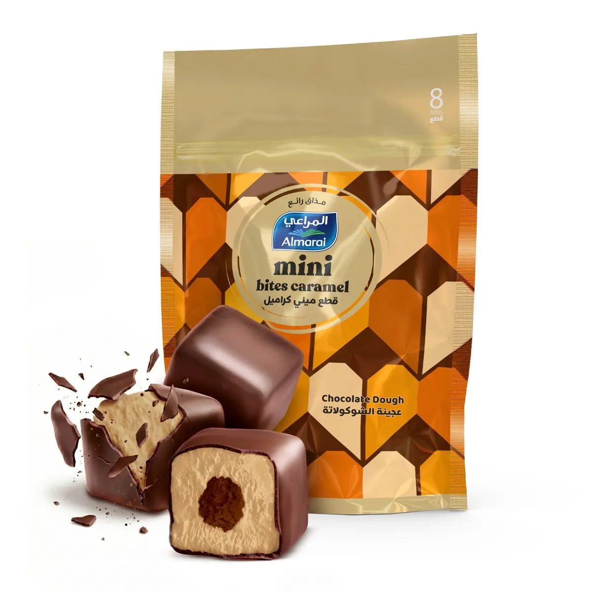Almarai Ice Cream Mini Bites with Caramel 128 ml - view 2