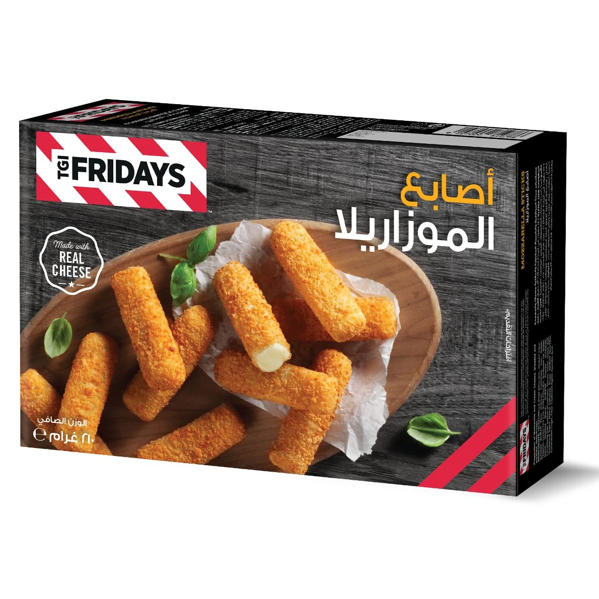 Tgi Fridays Frozen Mozzarella Cheese Sticks 210 gm