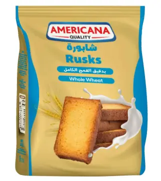 Americana Rusk Whole Wheat 350 Gm - view 1