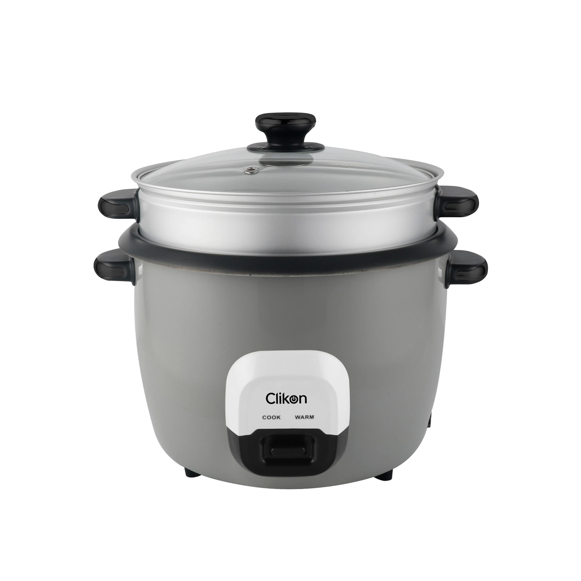 Clikon CK2734 Rice Cooker With Steamer 1000 Watts 2.8Ltrs