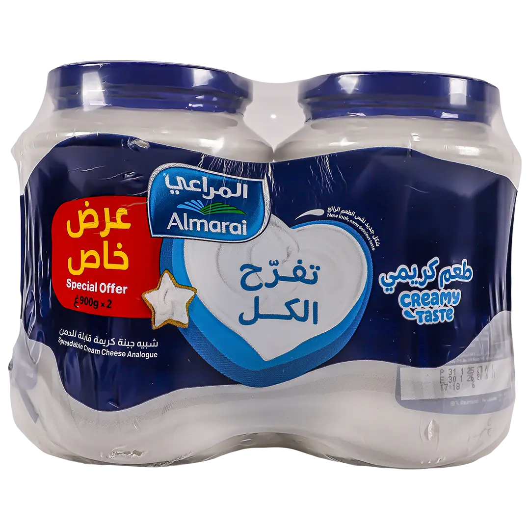 Almarai Analogue Spreadable Cream Cheese 2 pcs 900 gm - view 1