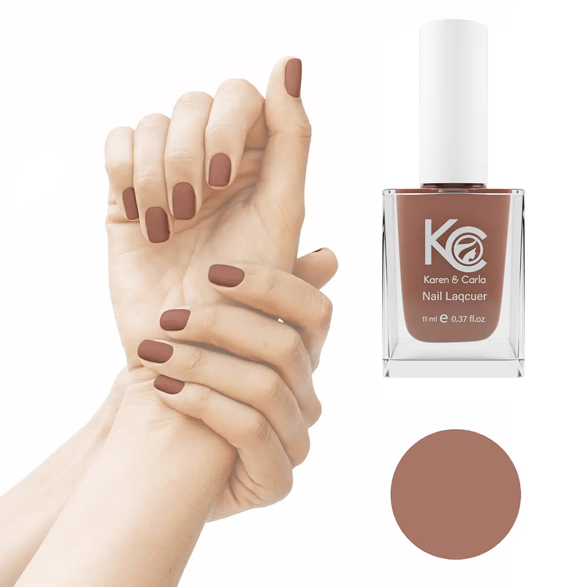 Karen And Carla Nail Lacquer Milkshake 121 - view 2
