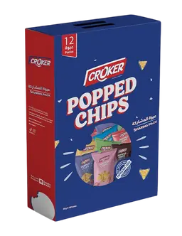 Croker Popped Chips Mix 12 pcs 30 gm