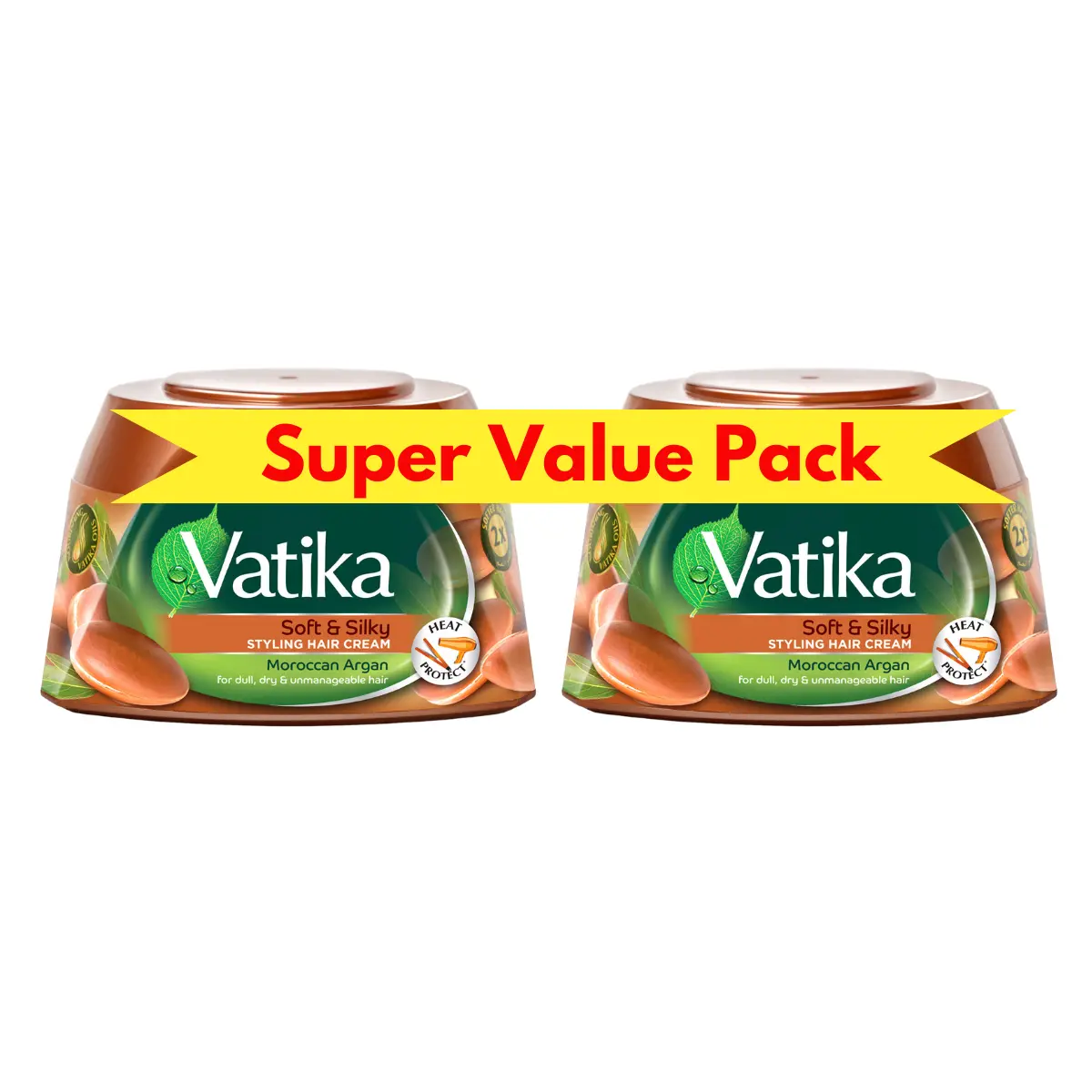 Vatika Hair Cream Argran Twin Pack 140 ml - view 1