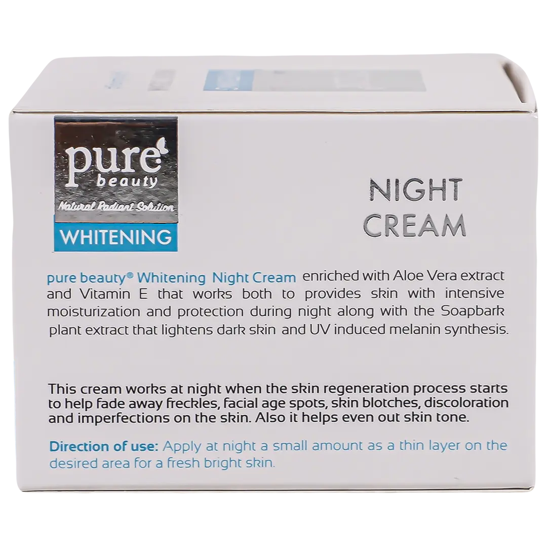 Pure Beauty Whitening Night Cream 50 gm - view 5