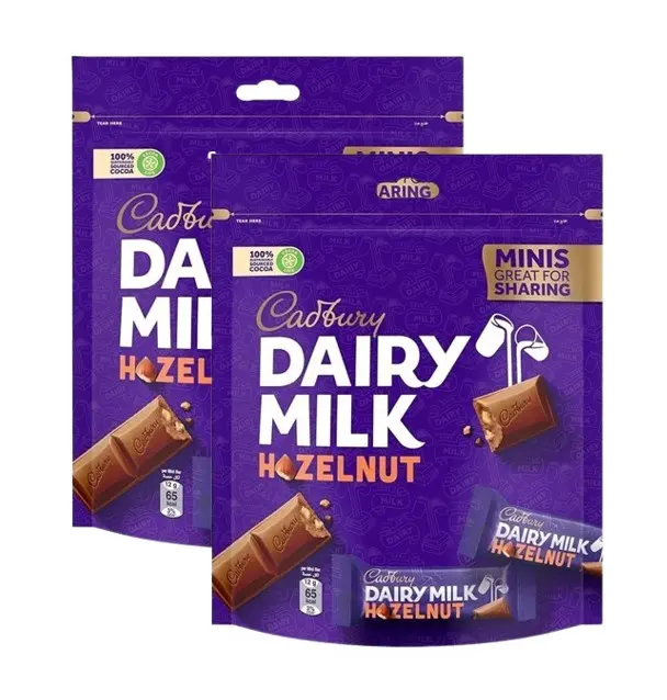 Cadbury Dairy Milk Hazelnut Minis Chocolate 156GmX2 - view 1