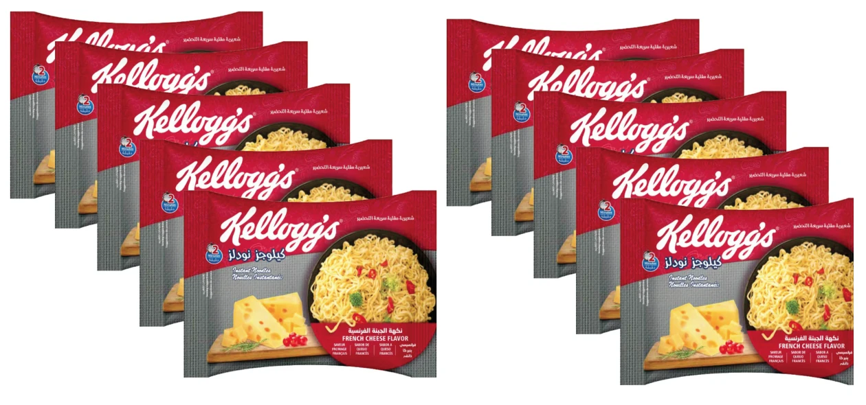 Kellogg's Noodles Frnh Cheese 70GmX10