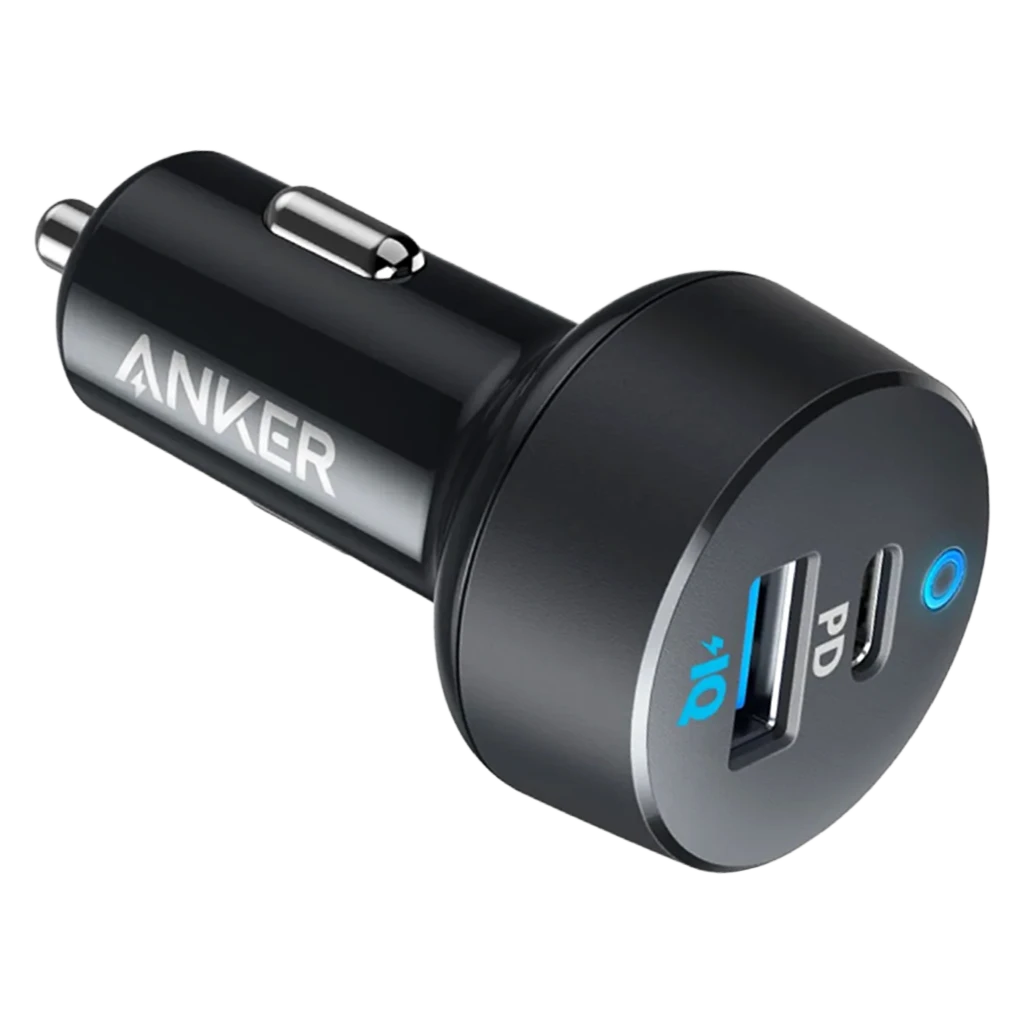 Anker Car Charger 35W 2 Ports 1USBC & 1USBA Black